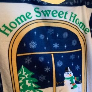 Free shipping- Christmas throw blanket